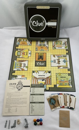 Clue Nostalgia Game Tin 2012 completo en excelente estado envío gratuito - Imagen 1 de 9