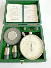 Vintage James G Biddle #9915 Jagabi Speed Indicator up to 2,000 rpm w/Case