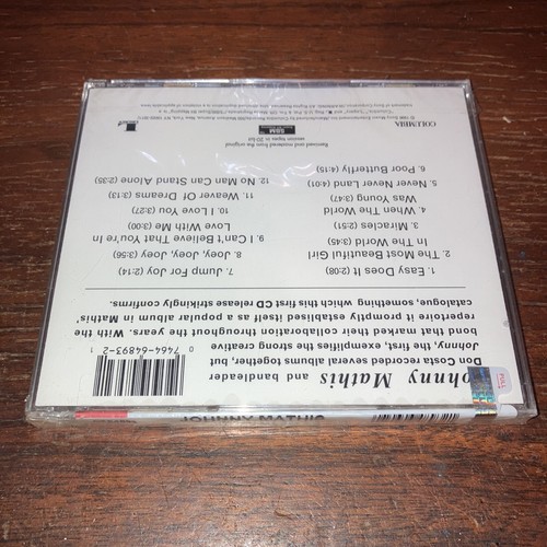 Johnny by Johnny Mathis (CD, May-1996, Legacy) 40th Anniversary - New Pkg Wear - Picture 7 of 9
