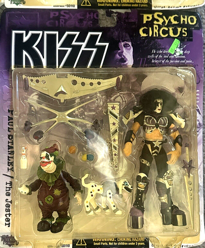 1998 McFarlane Toys KISS Psycho Circus Complete Set Of 4 Sealed Action Figures - Picture 2 of 14