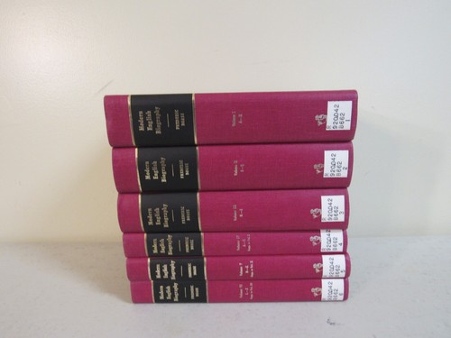Modern English Biography in 6 Volumes ~ Frederic Boase, 1965 HC - Foto 2 di 17