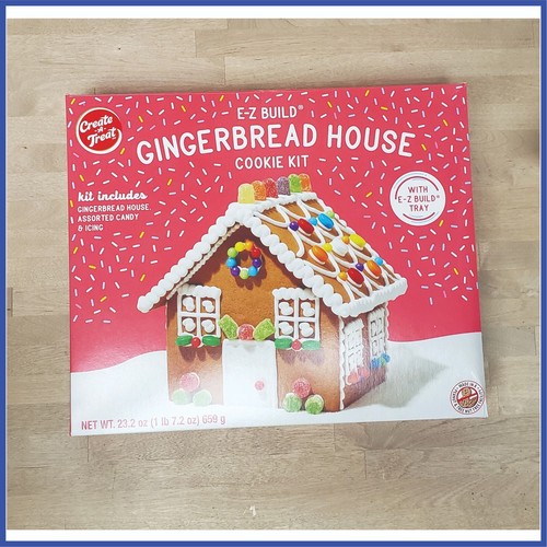 Holiday Cookie Kit Gingerbread House E-Z Build Net WT.23.2 oz (1 lb 7.2 oz) 659g - Picture 6 of 6