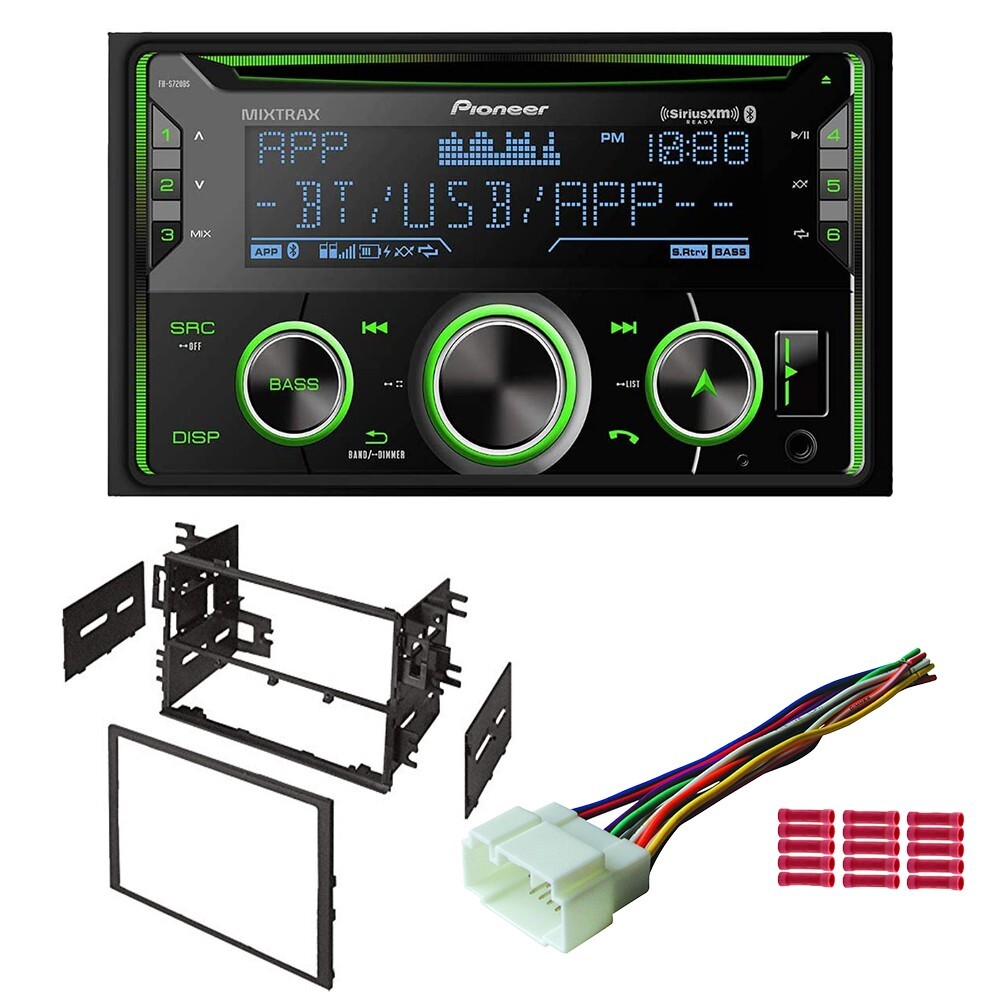 Автомобильная стереосистема Pioneer с двойным DIN CD/AM/FM-радио в тире для Honda Civic 1999-2000 годов выпуска