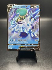 Ice Rider Calyrex V 045/198 Ultra Rare Full Art Pokemon Chilling Reign