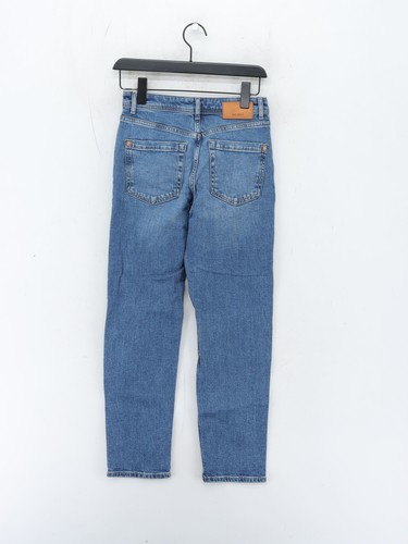 Mos Mosh Women's Jeans W 24 in Blue Cotton with Elastane Straight - Picture 2 of 7