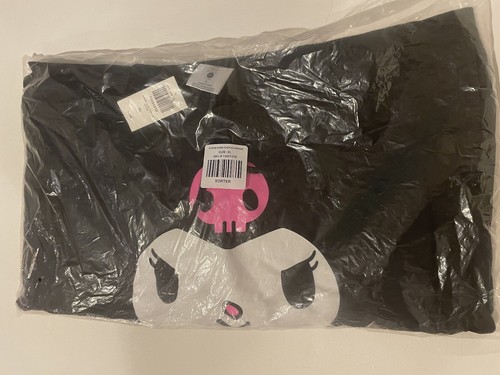 Sanrio Kuromi Black Hoodie 3D Ears Hello Kitty Hottopic - New - Picture 2 of 3