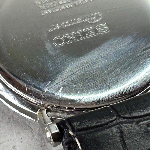 Seiko Premier 7N39-0CA0 Watch Stainless Steel Sapphire Crystal WORKING - Picture 17 of 20