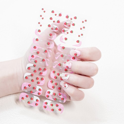 DIY Full Size Nail Stickers Nail Wraps Polish Manicure Waterproof Nail Art Film - Picture 3 of 9