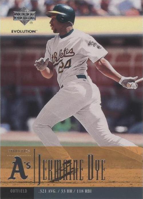 2001 Upper Deck Evolution - Jermaine Dye #5 - 1 of 1