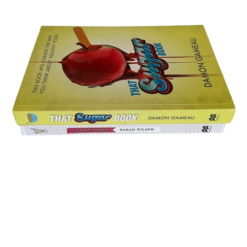 2 Books - I Quit Sugar By Sarah Wilson - That Sugar Book By Damon Gameau Recipes - Picture 3 of 17