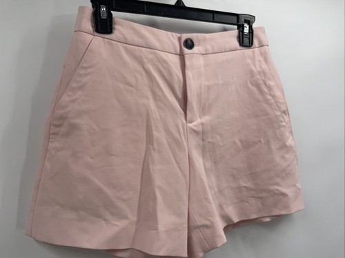 Rag & Bone Women's Wool Spandex Blend Flat Front Baby Pink Shorts Size 2 - Picture 4 of 12