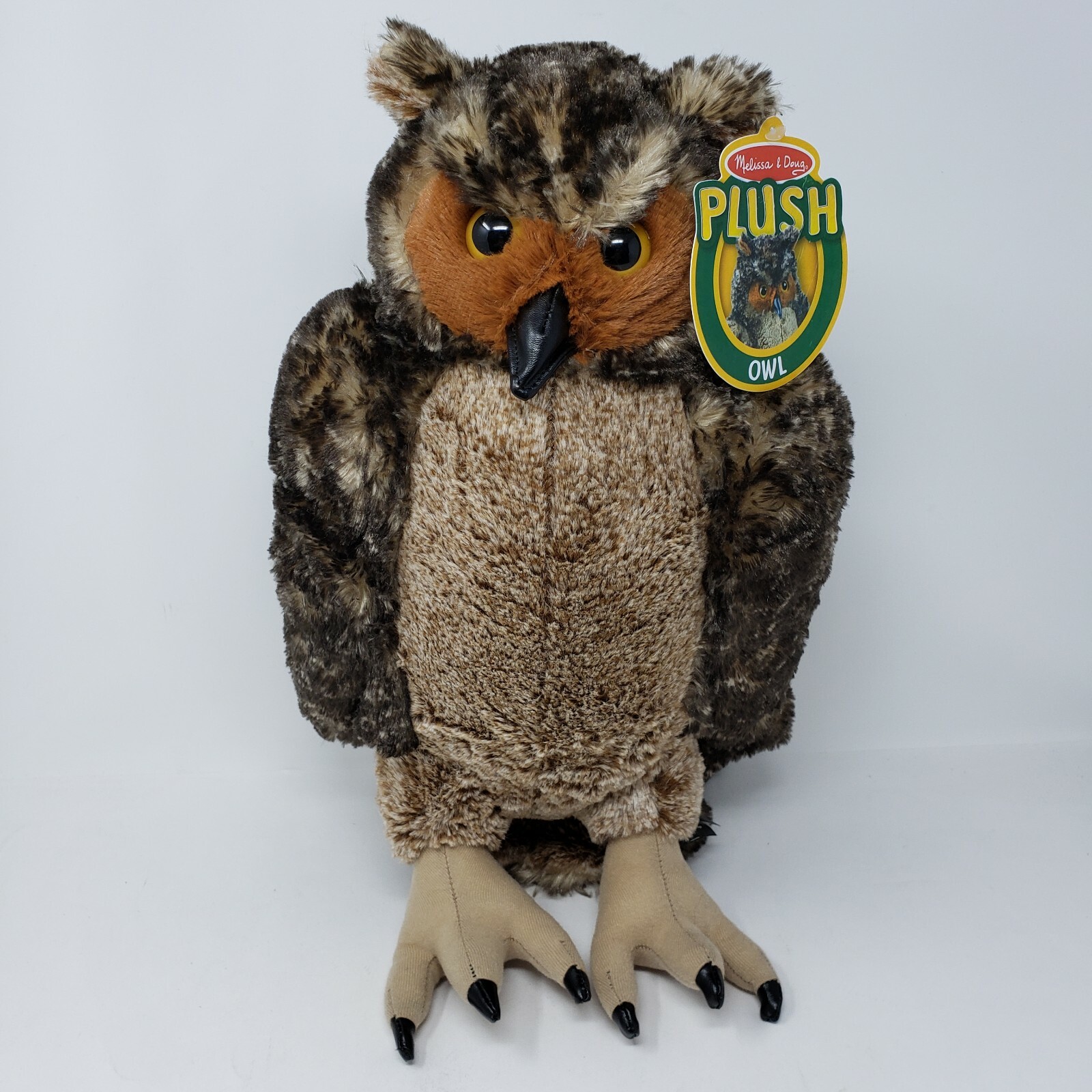 realistic owl plush
