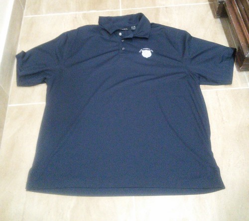 Offizielles Herren Florida PBA Police Benevolent Association Poloshirt blau Gr. 3XL