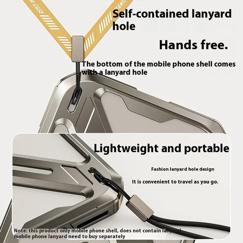 Metal Phone Case For iPhone 15 Pro Max Protective cover For iPhone 14 Pro Max - Picture 4 of 15