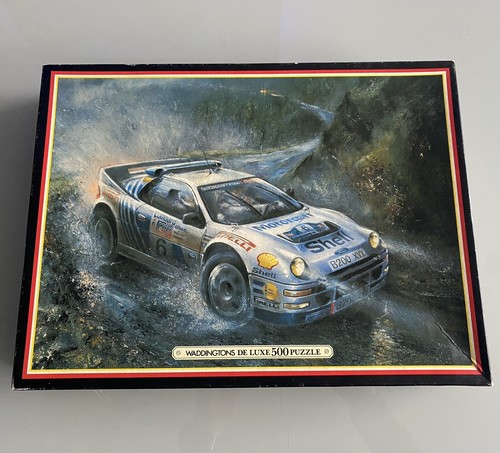Waddingtons Rally Supercars 500-teiliges Puzzle Ford Dyfi eins von Robin Owen gebraucht