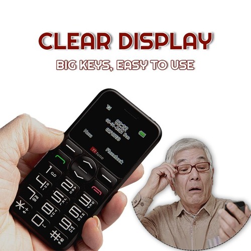 14 Tage - TTfone TT190 Big Button Basic Senior entsperrt SOS Notfall Handy - Bild 2 von 12