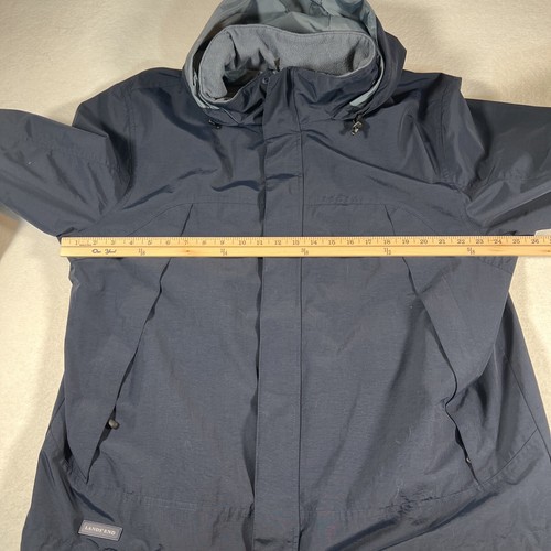 Lands End Mens Blue Jacket size XL 46-48 - Picture 6 of 9