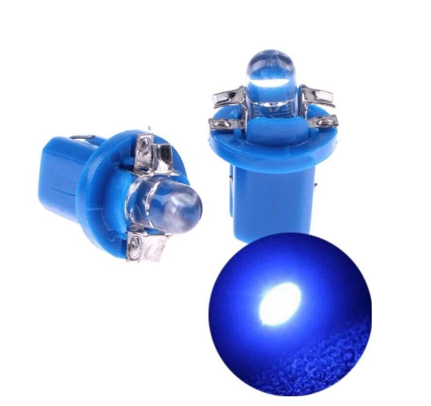 T5 B8.5D 509T B8.5 Smd Lamp Car Speedo Dashboard Gauge Instrumental Led Bulbs - Image 2 of 4