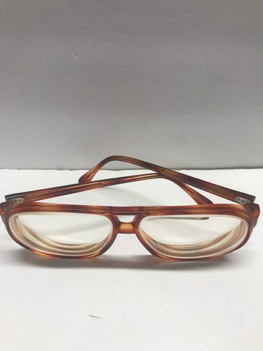 MARCOS de gafas vintage de plástico Demi ámbar 52/20 Eyedeal - Reggie - Imagen 7 de 7