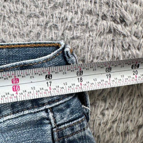 Jeans Levis 527 bootcut uomo 36x32 blu denim sbiadito cowboy baffi svasati - Foto 12 di 13