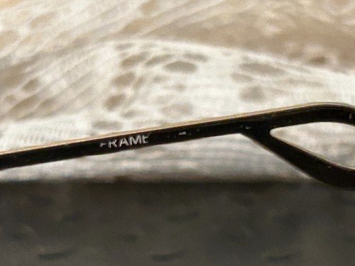 Reading eye glasses Luxottica cagne avant -garde with case Vintage sm - Picture 10 of 20