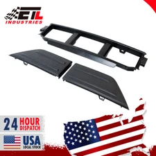 Front Lower Bumper Corner Grille Cover Fits 2021-2023 Ford F150 F-150 Black