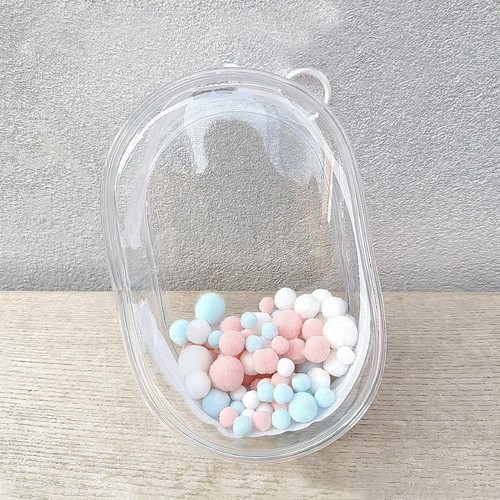 Transparent Doll Display Box Multicolor Keychain Bag Storage Case Toy Doll - Picture 15 of 17