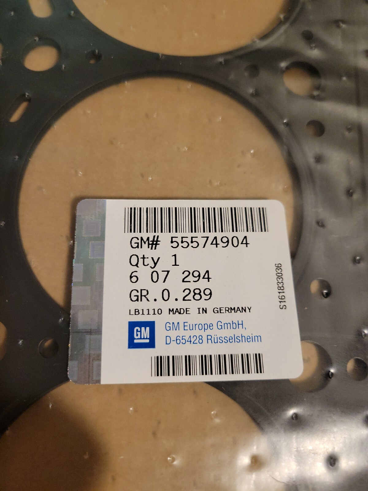 Genuine GM Head Gasket 55574904 | eBay
