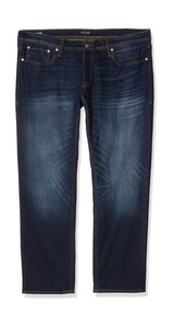 Jack Bleu Denim Homme Jeans 32l bleu 40w Slim Jones vqUrv