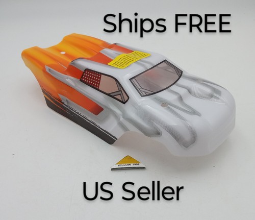 HBX Hailboxing 16890 A RC Original Truck Body Orange M16066 Ships FREE US Seller - Picture 13 of 19