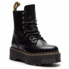 SCARPE ANFIBIO DONNA DR MARTENS AF500 QUAD JADON 15265001 PELLE ORIGINAL AI 2025