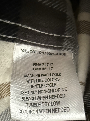 Mens Red Head Plaid Flannel Size Medium - Picture 4 of 4