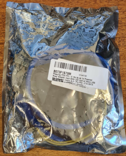 Tarjeta adaptadora elevadora alimentada Ptsaying PCI-E 16x 8x 4x 1x - Imagen 2 de 3
