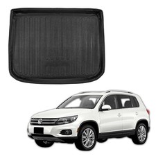 Kofferraumwanne Laderaumwanne Für VW Tiguan 2007-2015 7-Sitzer Antirutsch