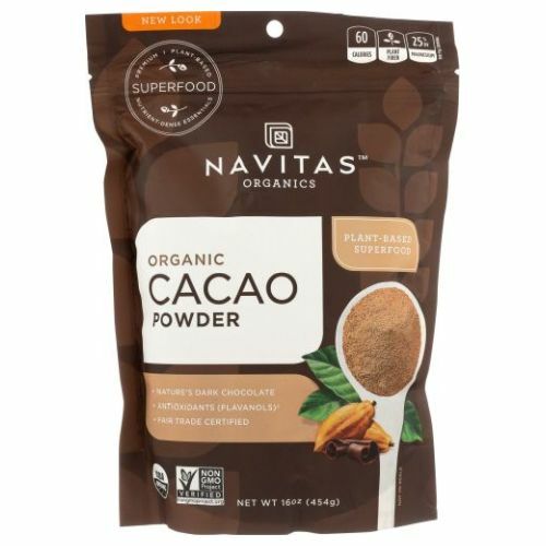 Organic Cacao Powder 16 Oz By Navitas Organics - Picture 1 of 1