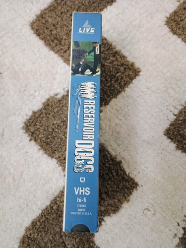 Reservoir Dogs LETTERBOX Edition VHS Video Tape Quentin Tarantino RARE - Picture 4 of 6
