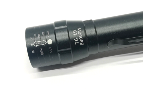 Torcia multifunzionale ricaricabile FLASHLIGHT campeggio escursione pesca L243 - Picture 5 of 14