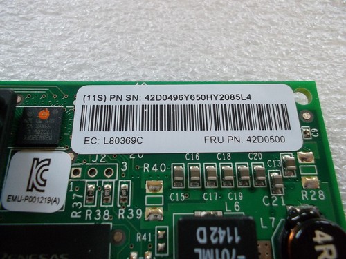 IBM xSeries Lenovo 42D0500 / 42D0496 8Gb/s FC PCI-e Emulex LPE12002 With SFP - Picture 3 of 4