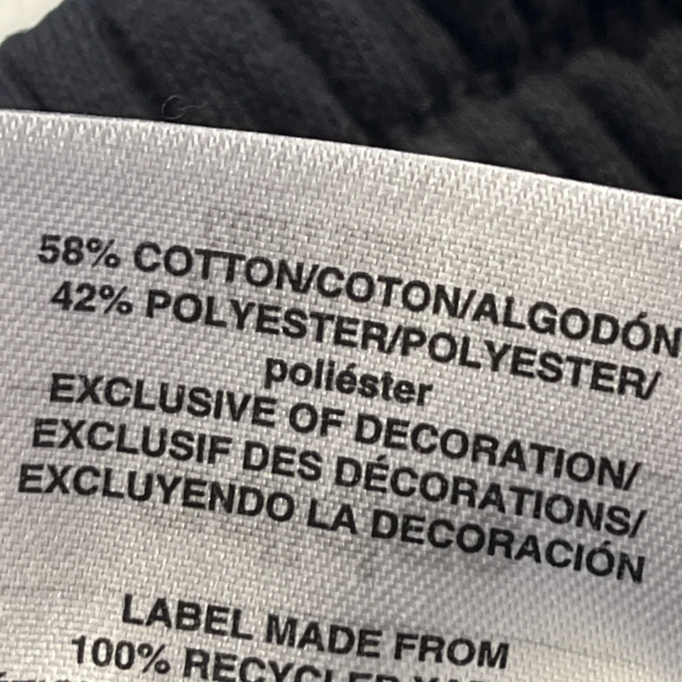 Calça de Moletom Adidas Fleece Jogger Masculina Pequena 8 Preta 3 Listras Logotipo Bordado - Imagem 3 de 4