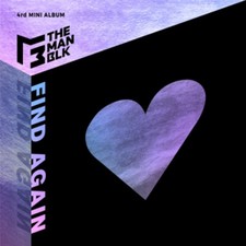 THE MAN BLK [FIND AGAIN] 4th Mini Album CD+Booklet K-POP SEALED