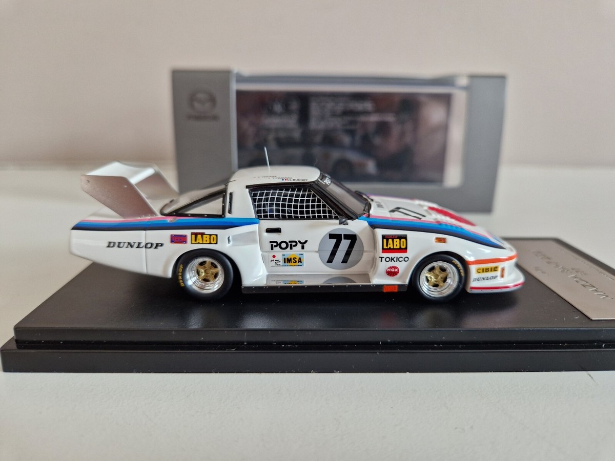 SPARK 1/43 MAZDA RX-7 252i LM Le Mans 1979 #77 Resin History