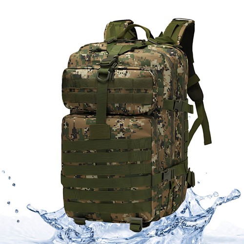 Military Tactical Backpack 45L Molle Army Assault Pack 3Day Bug Out Bag Rucksack - Picture 26 of 31