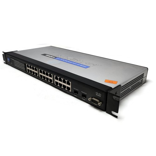 Linksys 24-Port 10/100/1000 Managed Gigabit Switch with WebView - Picture 3 of 9