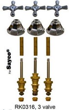 Sayco RK0316 3 Valve Rebuild Kit