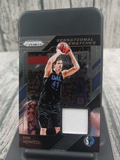 2018-19 Panini Prizm Basketball Dirk Nowitzki Sensational Swatches Game Used