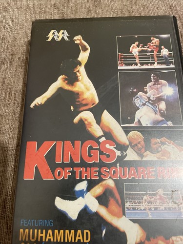 KINGS OF THE SQUARE RING ,VHS VIDEO CASSETTE BIGBOX , Tape needs top cover. - Imagen 6 de 20