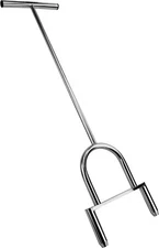 Stainless Steel Lawn Coring Aerator Grass Dethatching Turf Plug Core Aeration