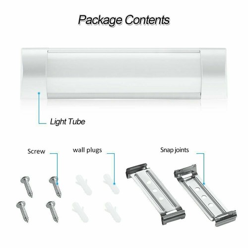 LED Strip Lights Batten Tube Light Garage Workshop Office Lamp 1FT 2FT 3FT 4FT - Picture 11 of 15