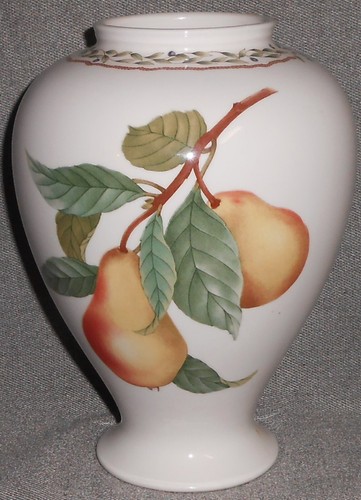 Vaso alto 6 1/2" Noritake Primachina ROYAL ORCHARD PATTERN - Foto 2 di 8