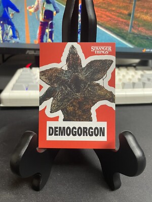 2023 Zerocool Stranger Things Fright Flicks Demogorgon Sticker Insert #S-7